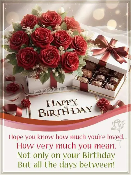 birthday wishes for girlfriend text