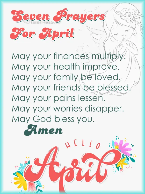 April amen