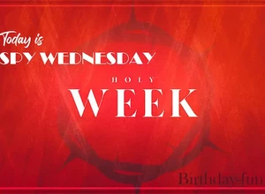 holy wednesday