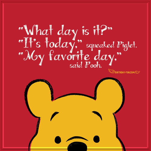 My favorite day