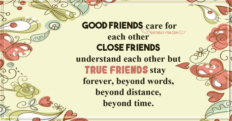Good friends