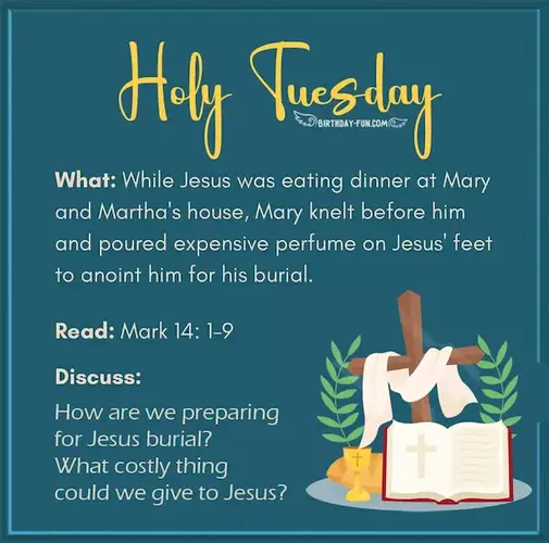 Holy tuesday