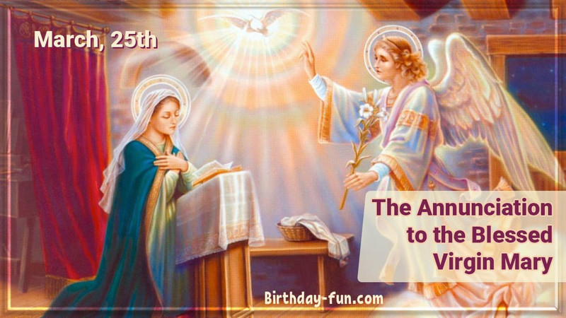 Annunciation of the lord 2023