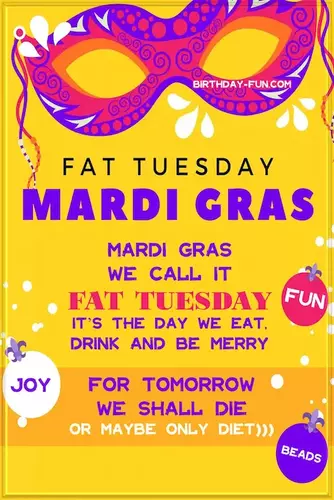 Fat tuesday