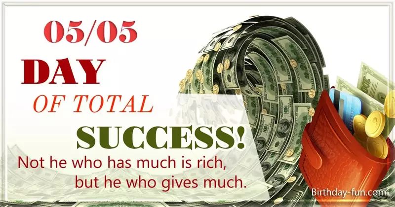 May 5 day of total success