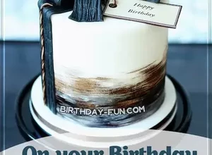 A Gentleman's Cake -unique birthday gifts for him