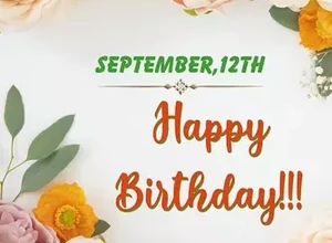 born on September 12th