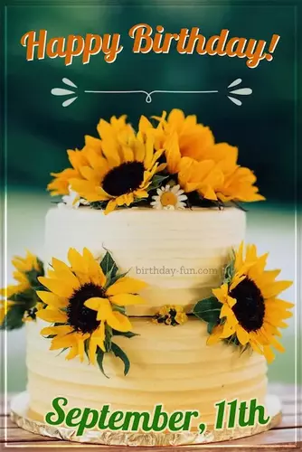 September 11 th birthday card