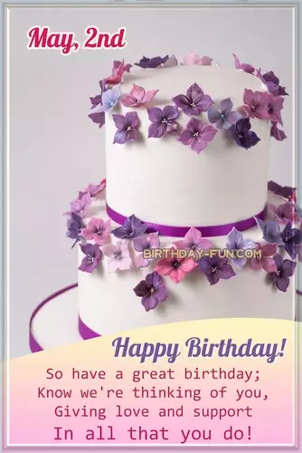 May 2 nd greeting card